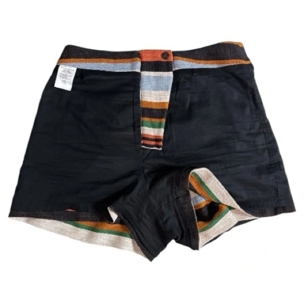 Veronica Beard Jazmin Striped High-Waist Shorts Size 10 EUC $350+ - Picture 8 of 12